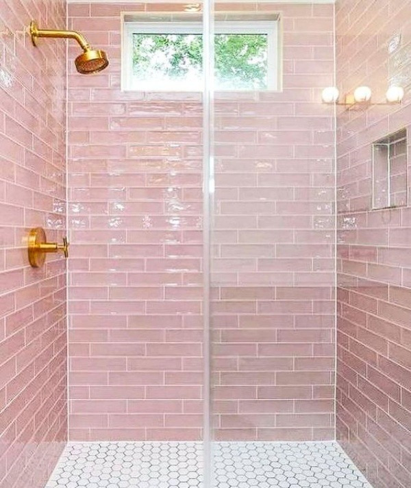 Casa Bonita: Lindas ideias de cozinha e banheiro rosé