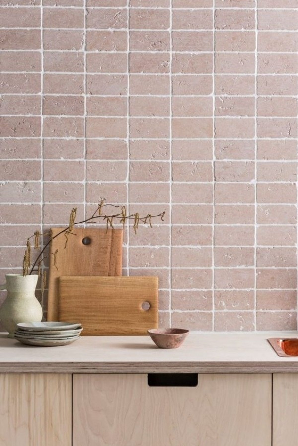 Casa Bonita: Lindas ideias de cozinha e banheiro rosé