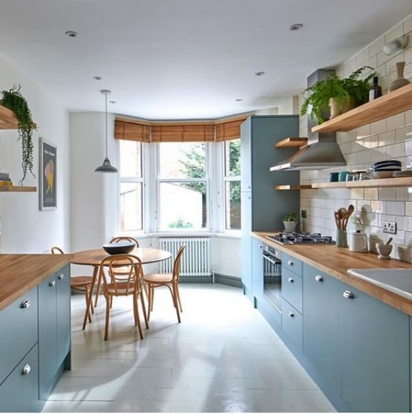 Casa Bonita: Ideias de decoração azul ou cinza na cozinha