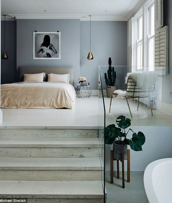 Casa Bonita: 16 Ideias de decoração azul ou cinza para o quarto
