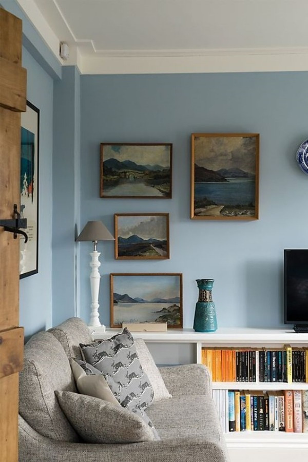Casa Bonita: A moderna decoração azul ou cinza para sala