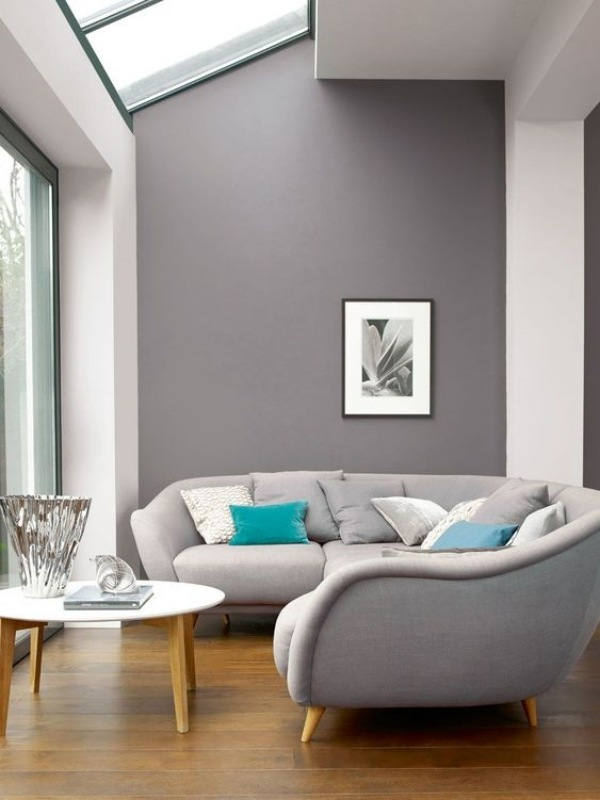 Casa Bonita: A moderna decoração azul ou cinza para sala