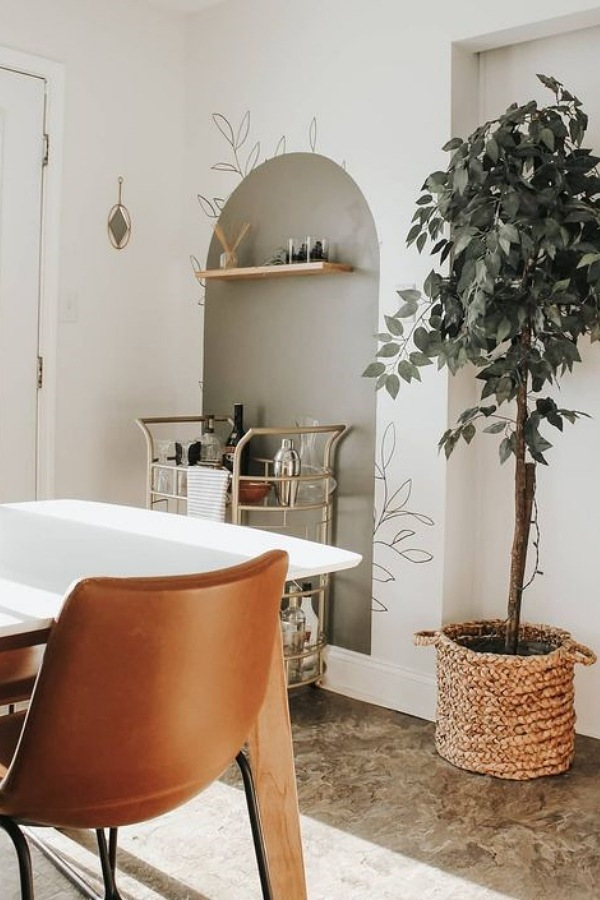 Casa Bonita: 20 ideias de desenho na parede decorativas