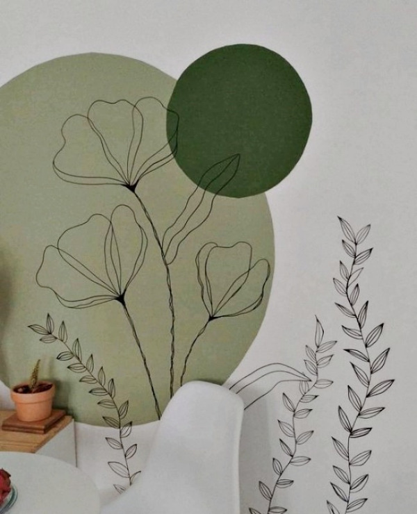 Casa Bonita: 20 ideias de desenho na parede decorativas
