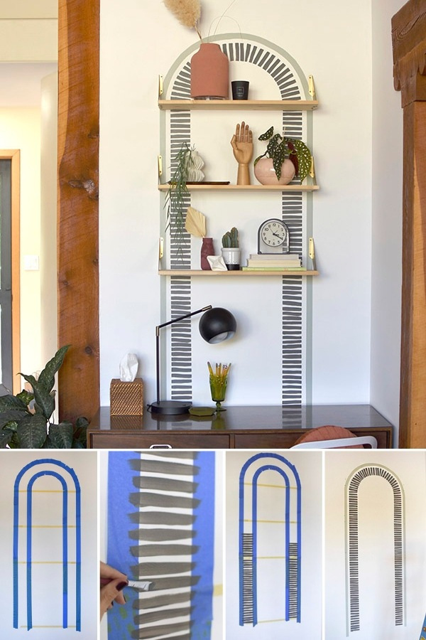 Casa Bonita: 20 ideias de desenho na parede decorativas