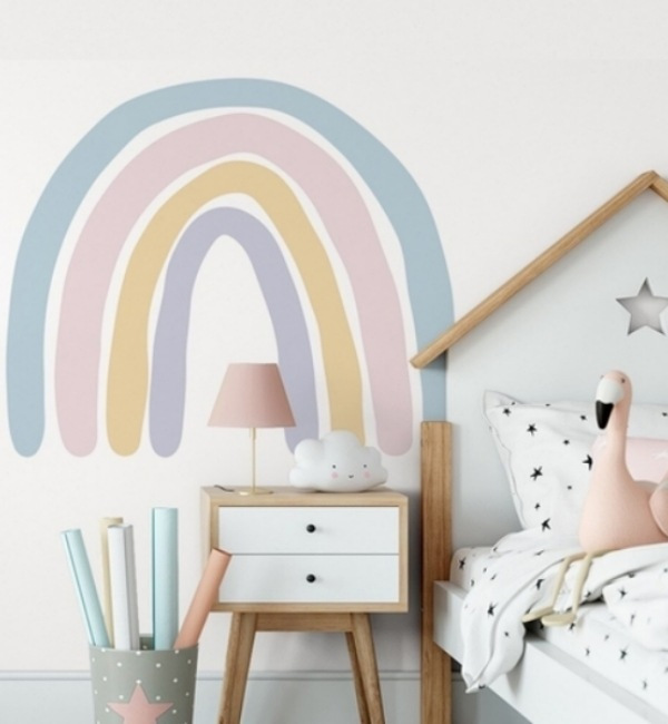 Casa Bonita: 20 ideias de desenho na parede decorativas