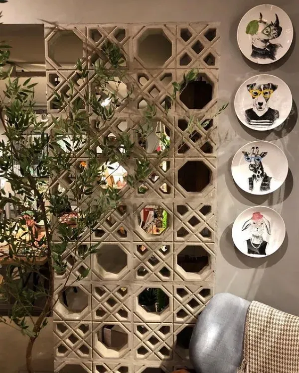As várias e criativas formas de usar cobogós na decoração