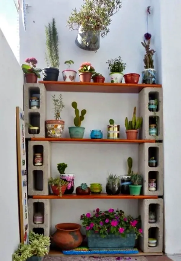 Casa Bonita: Ideias fáceis e baratas com blocos de concreto