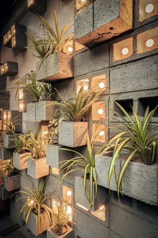 Casa Bonita: Ideias fáceis e baratas com blocos de concreto