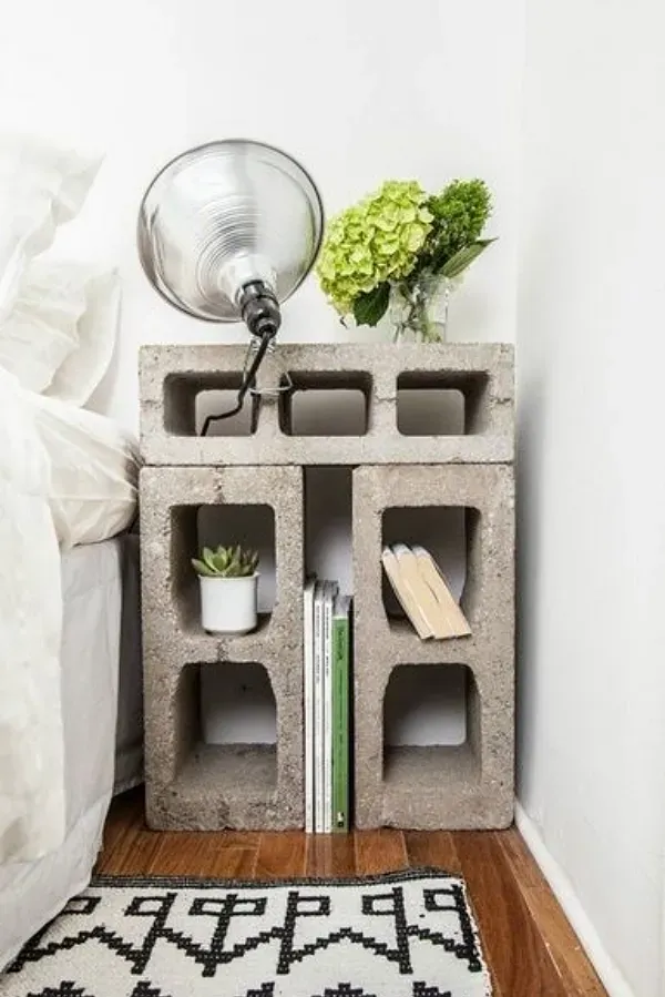 Casa Bonita: Ideias fáceis e baratas com blocos de concreto