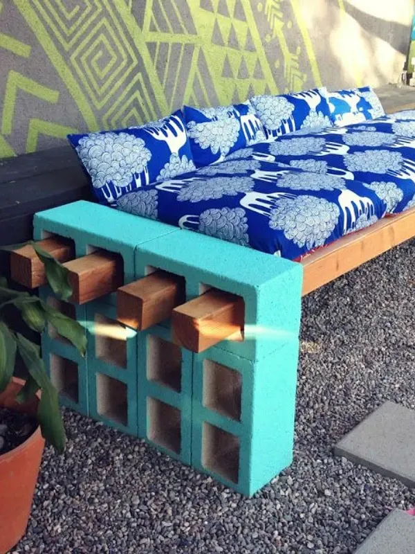 Casa Bonita: Ideias fáceis e baratas com blocos de concreto