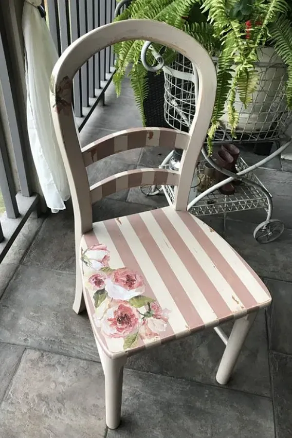 22 Ideias de móveis renovados usando decoupage