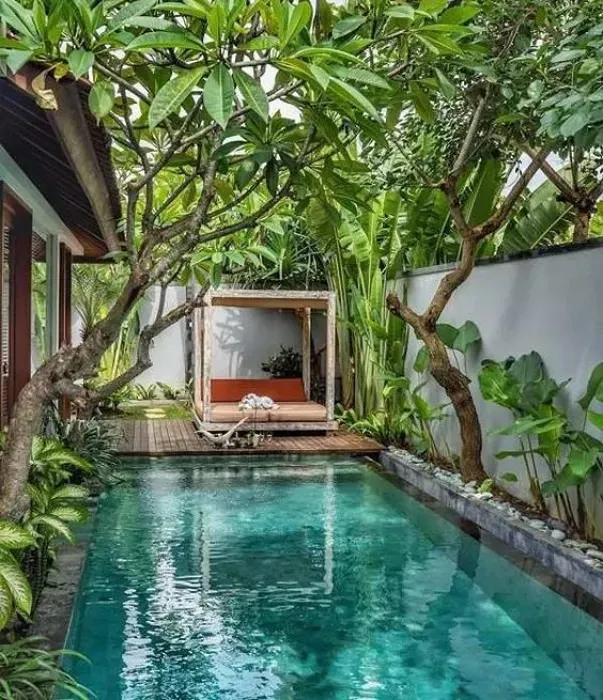 18 Ideias de mini piscinas que cabem no seu quintal