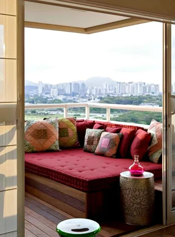 Casa Bonita: Decoração na varanda para relaxar