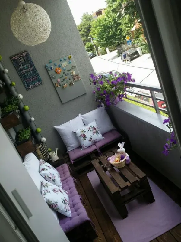 Casa Bonita: Aproveitando sacadas e varandas pequenas
