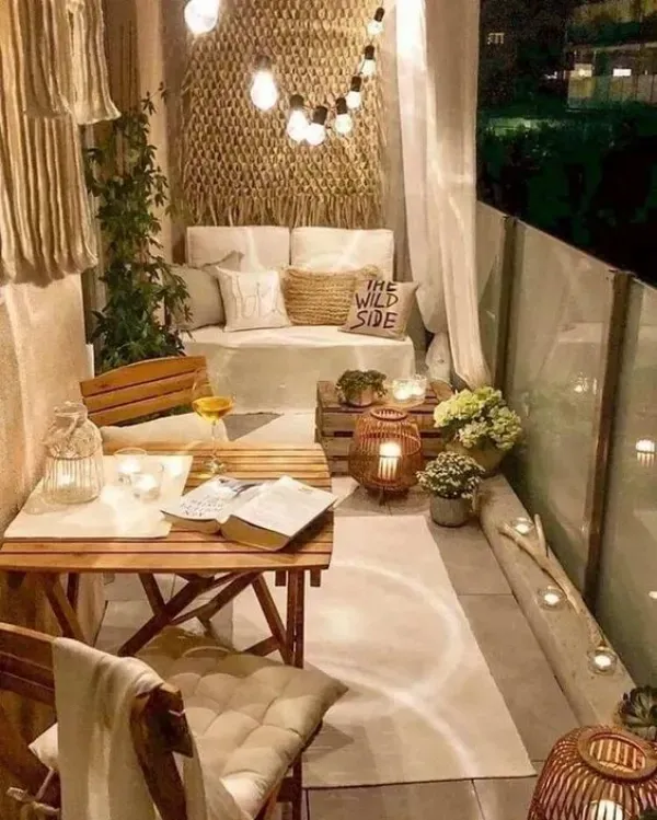 Casa Bonita: Aproveitando sacadas e varandas pequenas