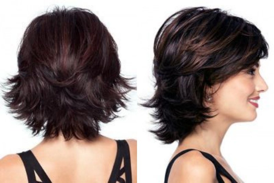 Bem na foto: Corte de cabelo médio repicado
