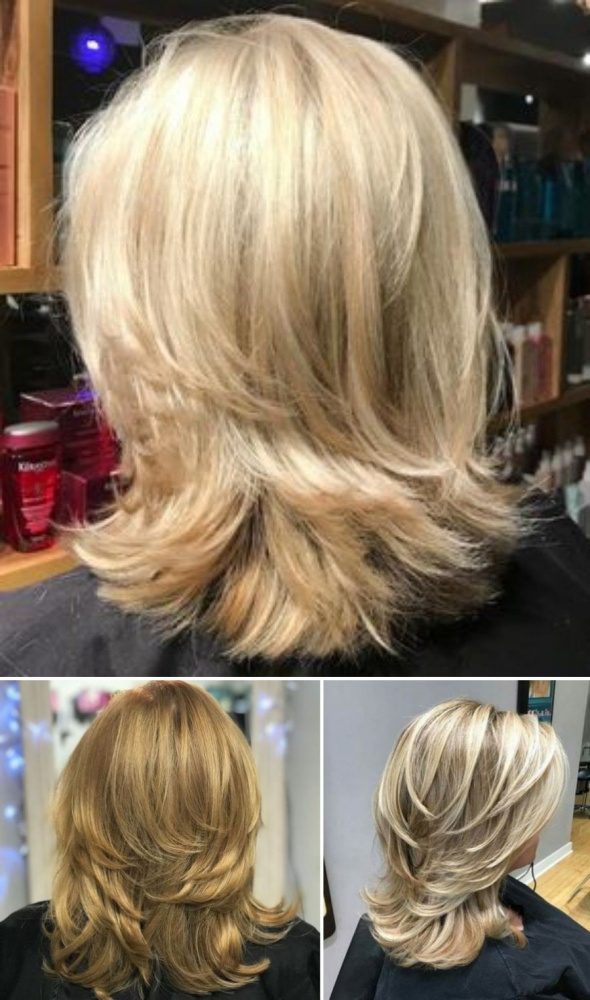 Bem na foto: Corte de cabelo médio repicado