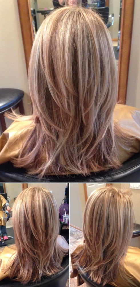 Bem na foto: Corte de cabelo médio repicado