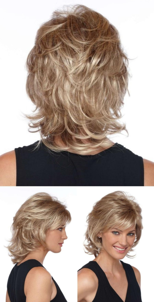 Bem na foto: Corte de cabelo médio repicado