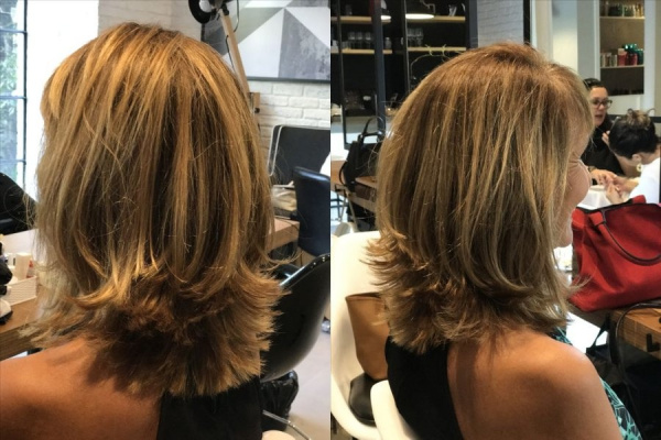 Bem na foto: Corte de cabelo médio repicado