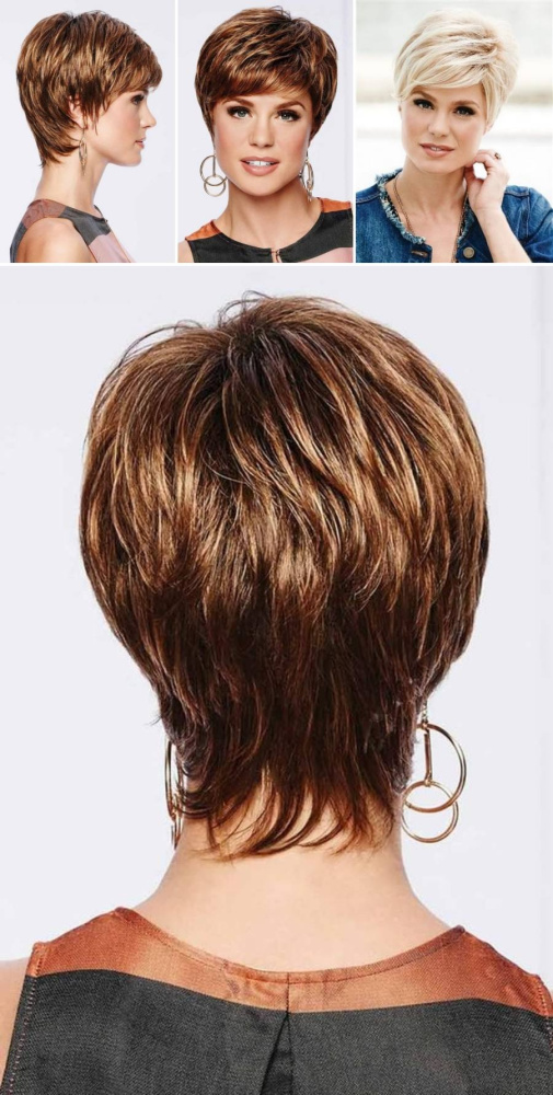 +12 cortes de cabelo curto repicado para senhoras, escolha o seu!