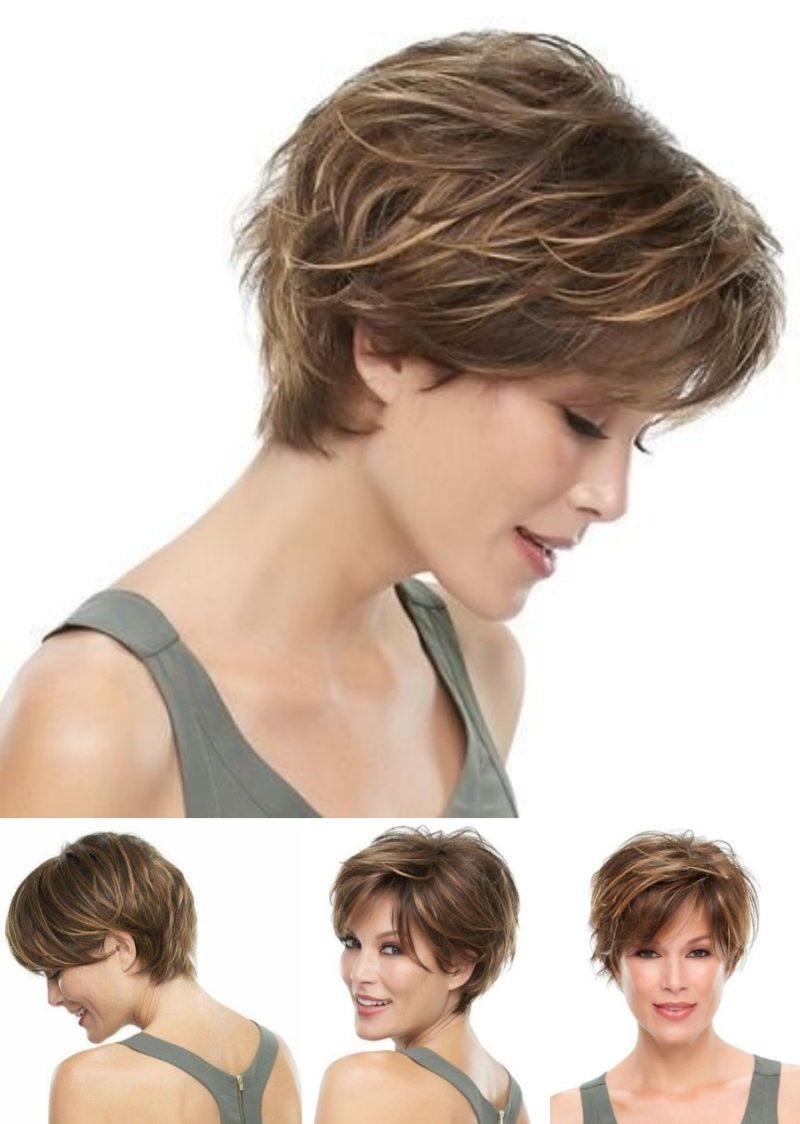+12 cortes de cabelo curto repicado para senhoras, escolha o seu!