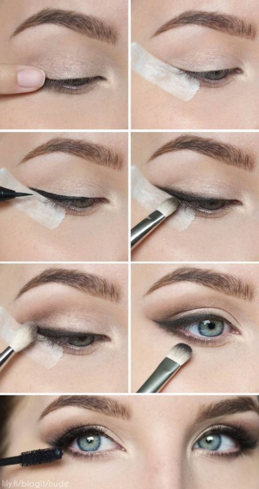 Dicas de maquiagem nos olhos  na terceira idade
