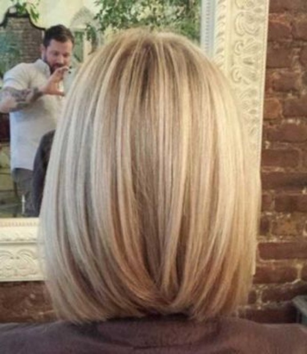 Ideias de cortes de cabelo reto blunt cut