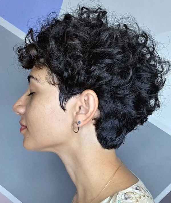 Bem na Foto: Corte de Cabelo Curto Cacheado para Senhoras