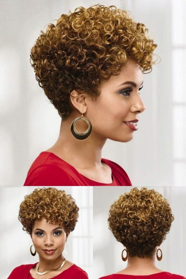 Bem na Foto: Corte de Cabelo Curto Cacheado para Senhoras