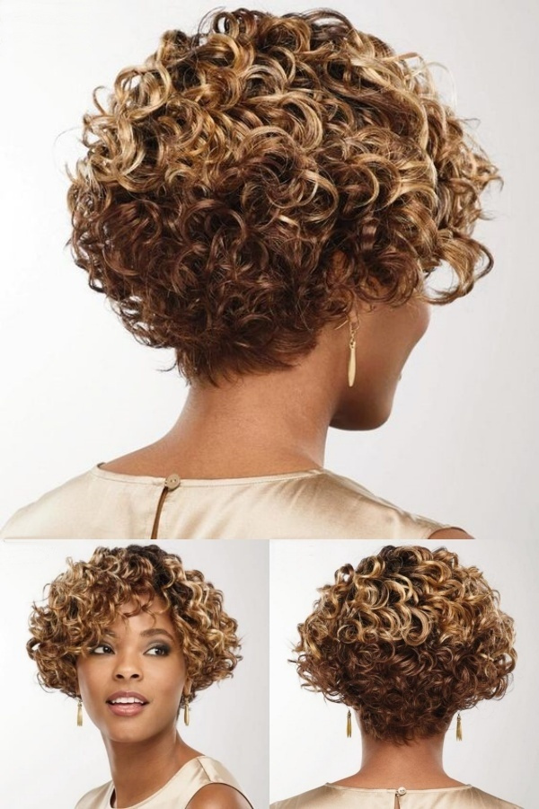 Bem na Foto: Corte de Cabelo Curto Cacheado para Senhoras