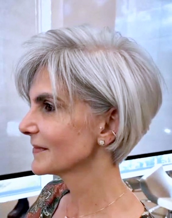 Bem na Foto: Corte de cabelo curto liso para senhoras