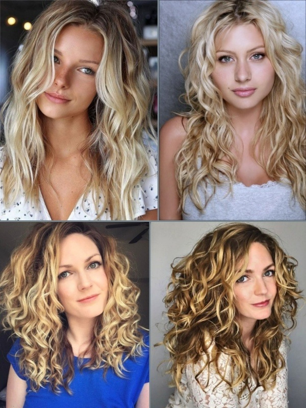 56 ideias para uma nova cor de cabelo cacheado loiro