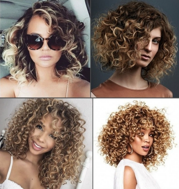 56 ideias para uma nova cor de cabelo cacheado loiro