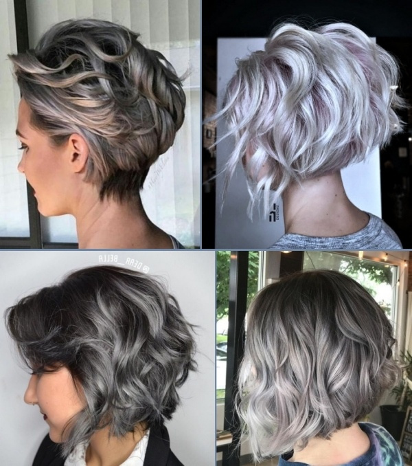 44 tons de cabelo cacheado platinado