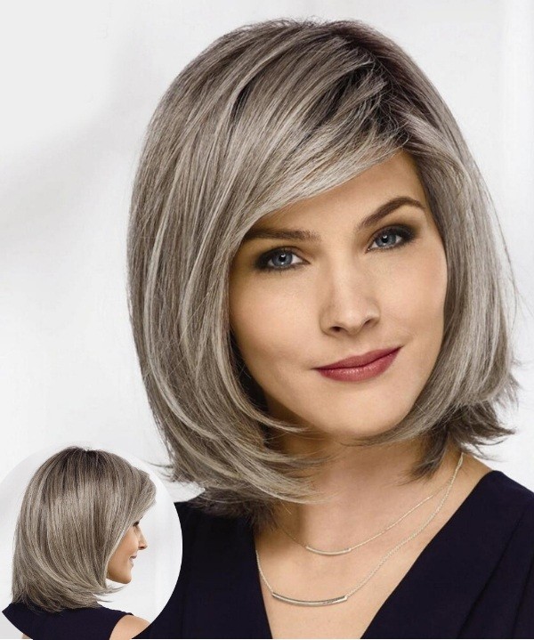 Bem na Foto: 15 Ideias de cortes de cabelos brancos modernos