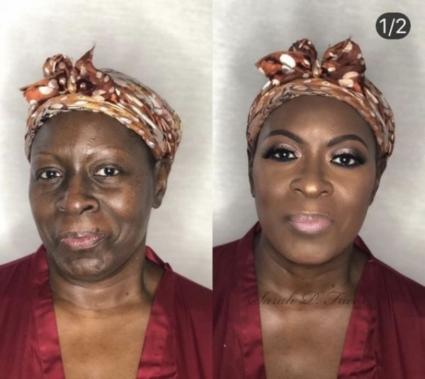 Fique linda: Maquiagem para senhoras antes e depois