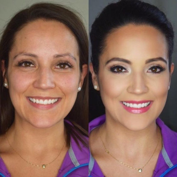 Fique linda: Maquiagem para senhoras antes e depois