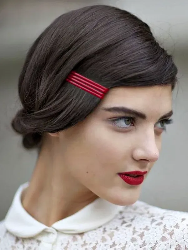 17 Penteados rápidos com grampos de cabelo
