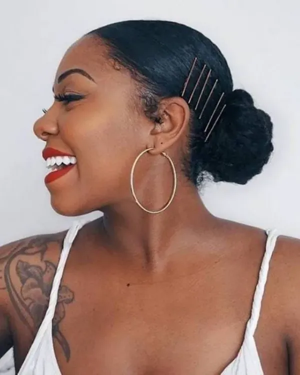 17 Penteados rápidos com grampos de cabelo