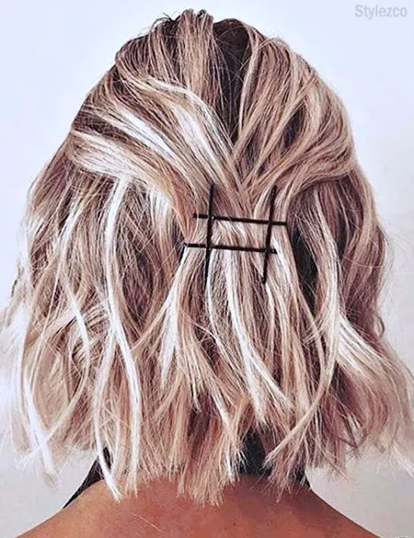 17 Penteados rápidos com grampos de cabelo