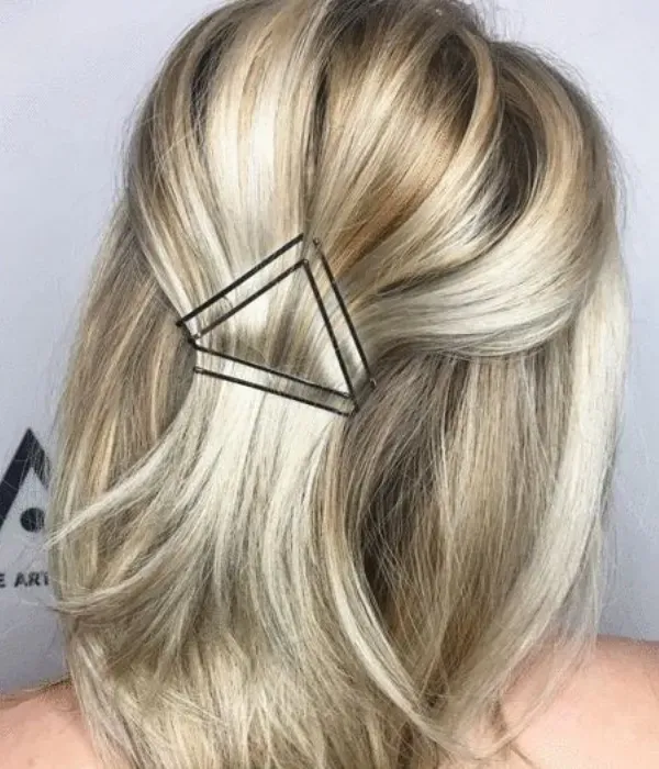 17 Penteados rápidos com grampos de cabelo