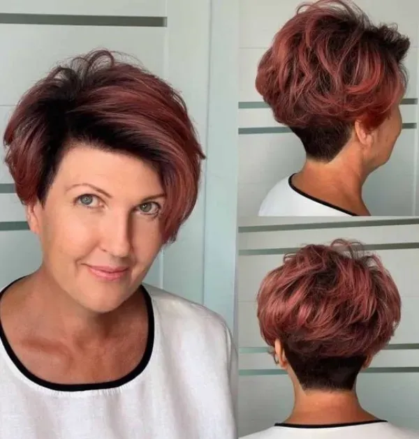 Bem na foto: Corte curto para cabelos volumosos para senhoras