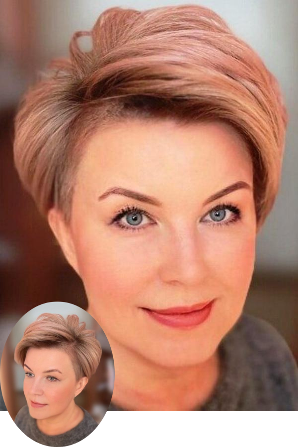 Bem na foto: Corte curto para cabelos volumosos para senhoras