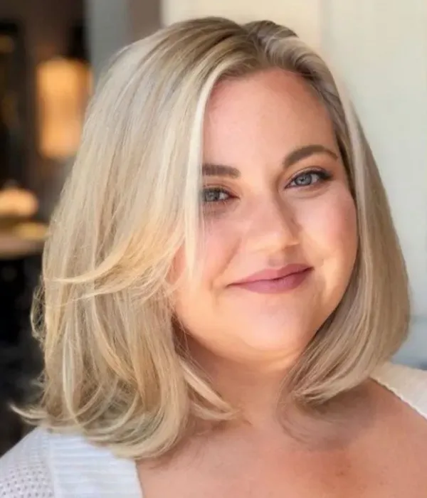 Um Look Atualizado: Inspirações Modernas de Cortes de Cabelo para Rosto Redondo