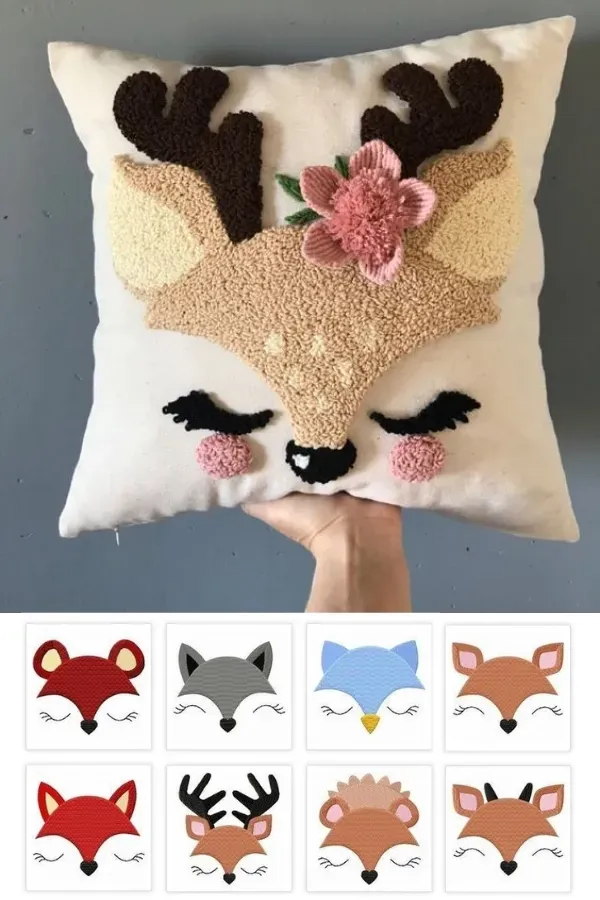 Bordados com agulha mágica: ideias incríveis de artesanato decorativo