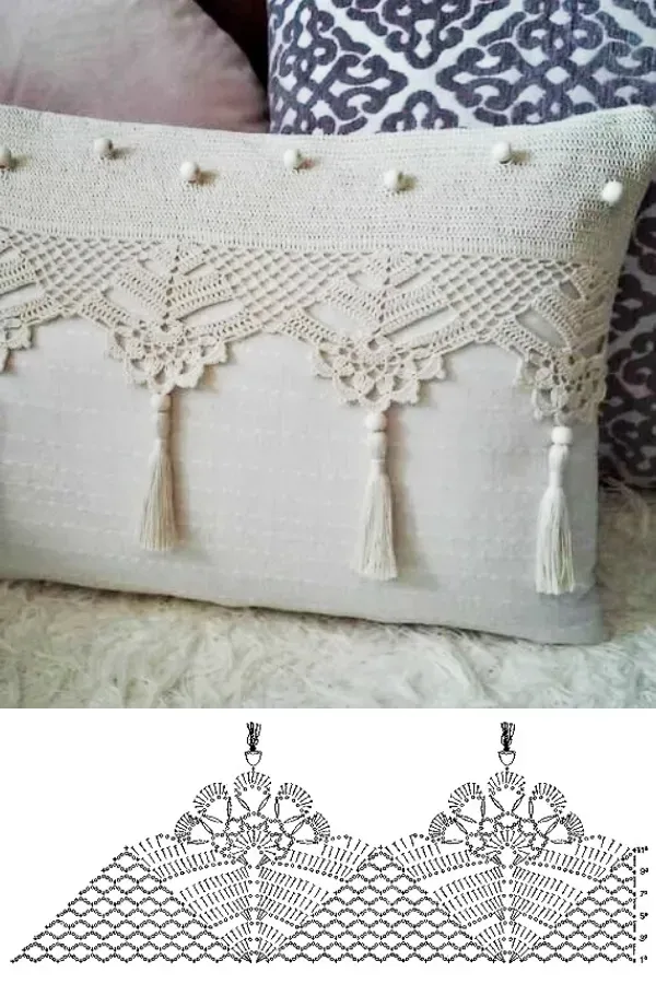 Crochê na Decoração: Lindos Modelos de Capas de Almofadas com Gráficos