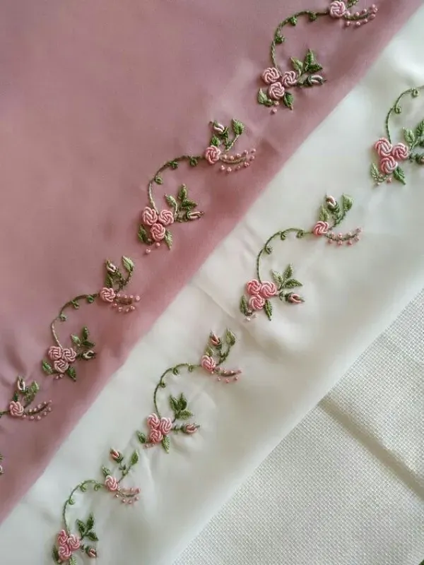 Modelos de Bordados Delicados - Bordados que Encantam!