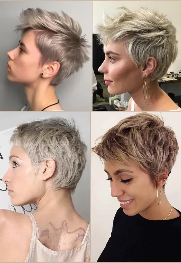 Bem na Foto: 70 Cortes Modernos Femininos para Cabelos Lisos Pixie